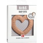 Bibs Baby Bitie Heart Peach – Zboží Dáma