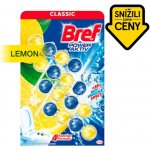 Bref Power Aktiv Juicy Lemon tuhý blok pro WC péči 4 x 50 g – Hledejceny.cz