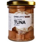 GymSupps Tuňák žlutoploutvý filety ve vlastní šťávě 200 g – Zboží Dáma