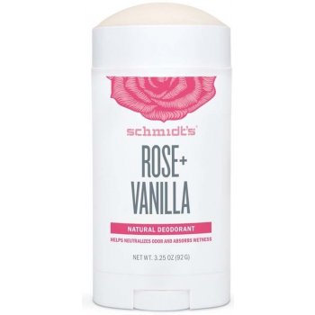 Schmidt's Naturals Rose + Vanila deostick 75 g