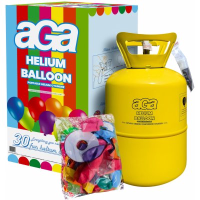 Aga4Kids Helium do balónků PARTY 20 MIX Green Blue – Zboží Mobilmania