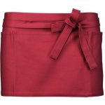 Kariban Zástěra Barman Bistro Style K886 1TE-K886-Red-uni Červená – Hledejceny.cz