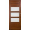 Interiérové dveře VASCO DOORS BRAGA B falcové ořech columbia 60 cm
