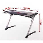 ULTRADESK Racer UDESK-RA-BK – Zboží Mobilmania