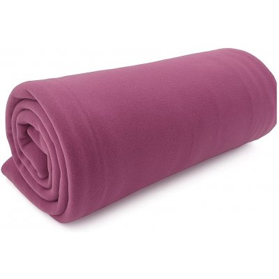 MyHouse deka fleece UNI FIALOVÁ jednobarevná 150x200 – Sleviste.cz