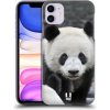 Pouzdro a kryt na mobilní telefon Apple Pouzdro HEAD CASE Apple iPhone 11 DIVOČINA – PANDA