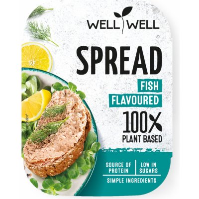 Well Well Pomazánka z tofu s rybí příchutí 125 g – Zboží Dáma