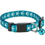 TRIXIE Obojek pro kočky elastický s motivem tlapiček – Sleviste.cz