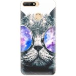 Pouzdro iSaprio - Galaxy Cat - Huawei Y6 Prime 2018 – Zbozi.Blesk.cz