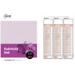 Optys 1271 Kadeřnické bloky A5 propisovací 100 listů – Zboží Živě