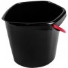 Úklidový kbelík Bryza Eco vědro 5 l s výlevvkou černé 24,5 x 25 x 19 cm plast