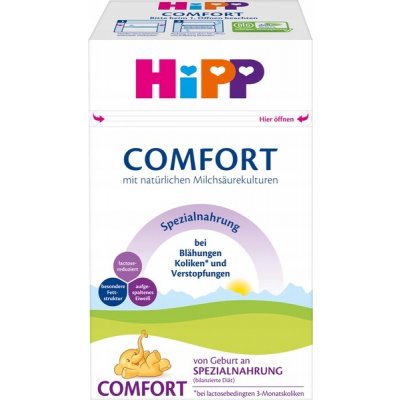 Hipp mléko na koliky, nadýmání a zácpu Comfort DE 600g – Zbozi.Blesk.cz