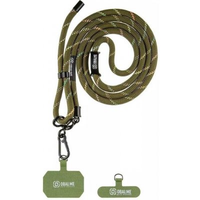 Popruh OBAL:ME NeckTag na Telefon Army Green 143797 – Sleviste.cz