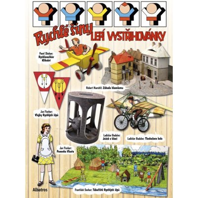 Vystřihovánky Rychlé šípy lepí vystřihovánky Robert Pavelka,Josef Kropáček,Jaroslav Foglar,Marek Polák – Zboží Dáma