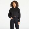 Dámská mikina Calvin Klein Jeans mikina dámská černá s kapucí s potiskem