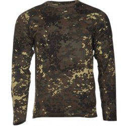 Tričko Mil-tec bavlněné s dlouhým rukávem flecktarn