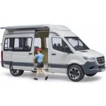 Bruder 2672 MB Sprinter Kemping s řidičem a příslušenstvím – Zboží Mobilmania