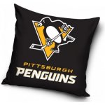 TipTrade Velurový Polštář NHL Pittsburgh Penguins 40x40 – Zboží Mobilmania