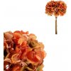 Květina Autronic Hortenzie, puget Květina umělá, barva oranžová KUM3314-OR