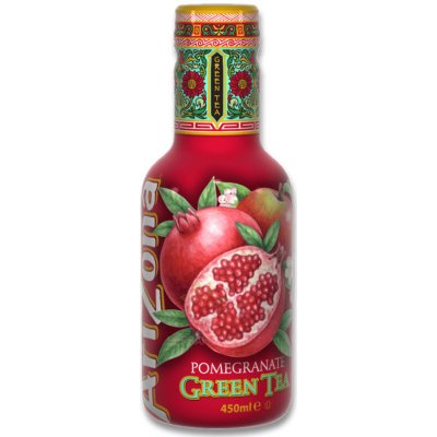 Arizona ledový zelený čaj granátové jablko 450 ml – Sleviste.cz