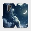 Pouzdro Mobiwear Parádní flip Xiaomi Redmi 9 - V145P - Noční obloha s měsícem