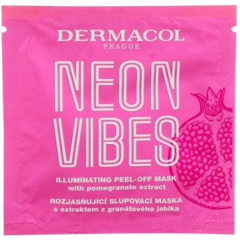 Dermacol Neon Vibes Illuminating Peel-Off Mask 8 ml