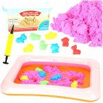 KIK Kinetický písek v krabici 2kg formičky modré – Sleviste.cz