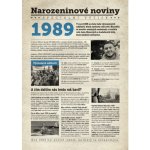 Narozeninové noviny 1989 s vlastním textem a fotografií S textem – Hledejceny.cz