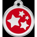 Red Dingo Hvězdičky červená S 20 mm – Zboží Mobilmania
