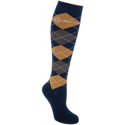 Covalliero Jezdecké podkolenky Brescia modro hnědé – Zboží Mobilmania