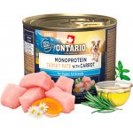Ontario Puppy monoprotein krůtí pate s mrkví 200 g – Hledejceny.cz