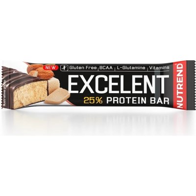 Nutrend Excelent Protein Bar 85 g marcipán s mandlemi