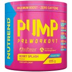 Nutrend PUMP Berry splash 225g – Zboží Dáma