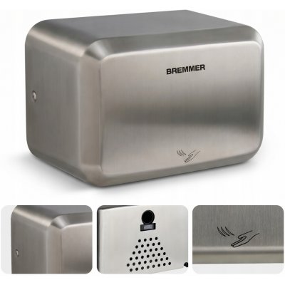 Bremmer Nano Blade kartáčovaná ocel – Zboží Mobilmania