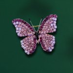 Éternelle brož se zirkony Bertranda motýl B7281-B-212 Fialová – Hledejceny.cz