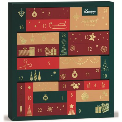 Kneipp Adventní kalendář set 2025 24ks – Zboží Mobilmania