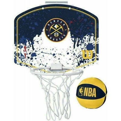 Wilson NBA Team Mini Hoop Denver Nuggets – Zbozi.Blesk.cz