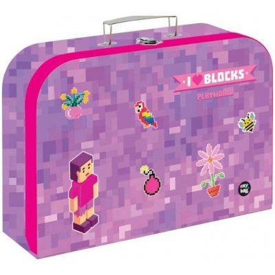 Oxybag Kufřík na výtvarné potřeby Playworld Girl 34 cm – Hledejceny.cz