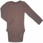 Merino body dětské dlouhý rukáv hnědé rose brown Smallstuff – Zboží Dáma Merino body dětské dlouhý rukáv hnědé rose brown Smallstuff – Zboží Dáma