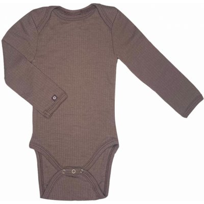 Merino body dětské dlouhý rukáv hnědé rose brown Smallstuff – Zboží Dáma Merino body dětské dlouhý rukáv hnědé rose brown Smallstuff – Zboží Dáma