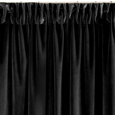 HOTOVÝ ZÁVĚS LETA NA PÁSCE 140X270 CM ČERNÁ – Hledejceny.cz
