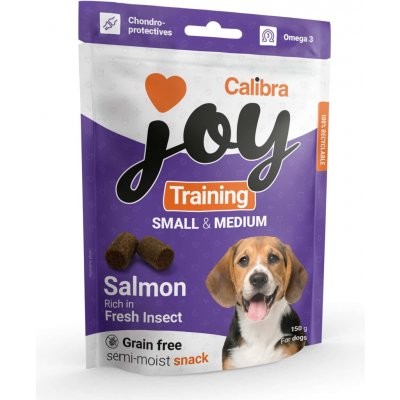 Calibra Joy Dog Training Puppy&Adult S Salmon 150 g – Zboží Dáma