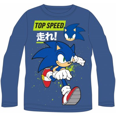 chlapecké tričko Ježek sonic 5202139 modrá – Zboží Dáma