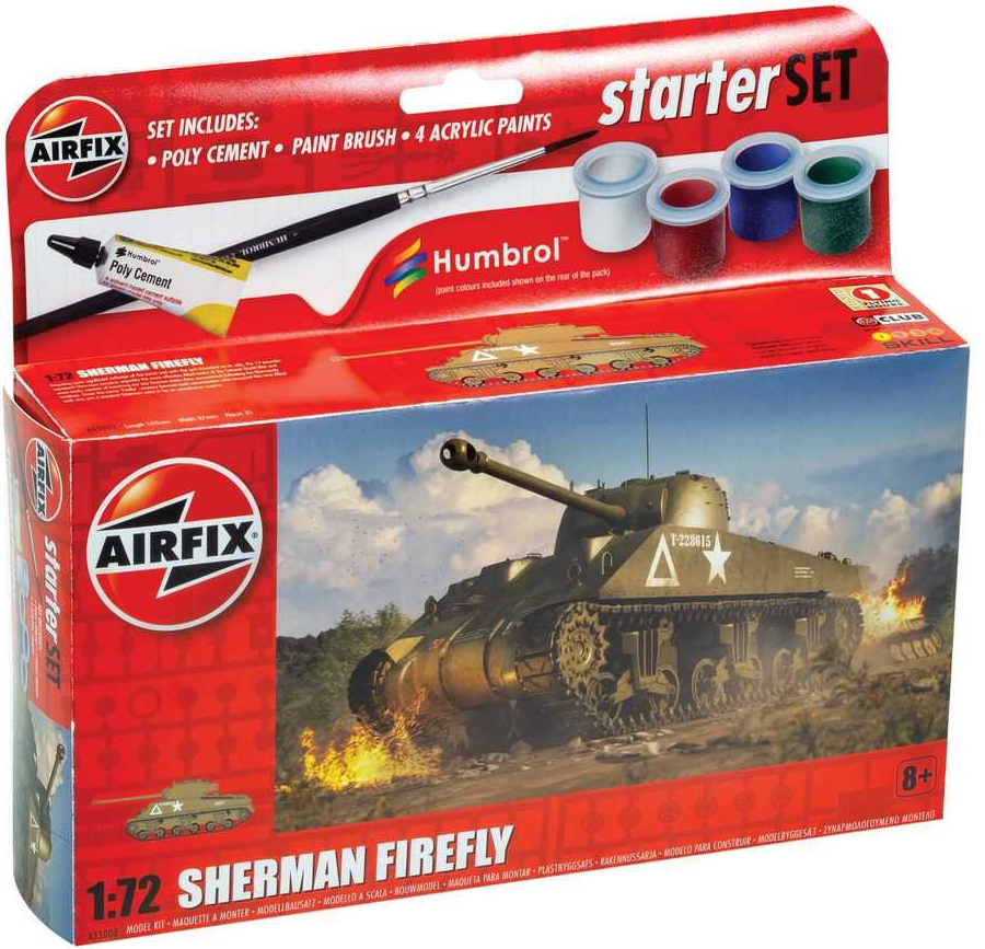 Airfix Classic Kit military A02341 Sherman Firefly 1:72