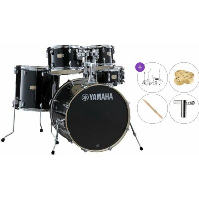 Yamaha SBP2F5-RBL Stage Custom Birch Standard SET Raven Black – Hledejceny.cz