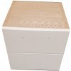 Koupelnový nábytek LAUFEN Cubito skříňka se dvěma zásuvkami 32x32x32 cm hnědá/béžová