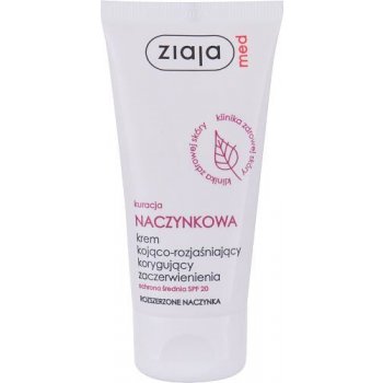 Ziaja Med Capillary Treatment Soothing krém pro pleť s rozšířenými žilkami SPF20 50 ml