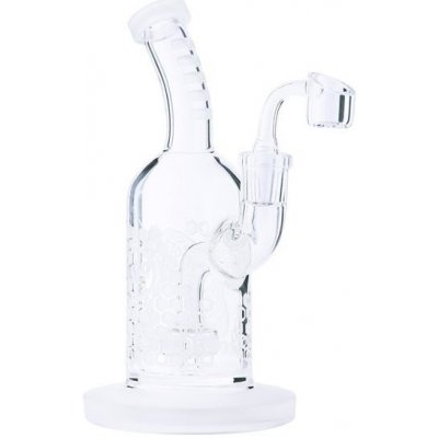 Killer Skleněný bong Rig Bee Hex 8" 20,3 cm