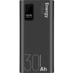 OBAL:ME EnergyPulse 30000mAh 22.5W Black OMPWB30K – Sleviste.cz