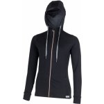 Lasting dámská merino mikina KARMINA černá – Zboží Dáma